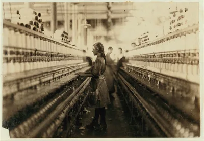 A spinner in the Mollahan Mills, Newberry, S.C. Dec. 3/08. Witness,…, South Carolina, 1908