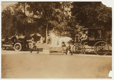 Hebrews [sic] Boys in School Hours Celebrating a Religious Holiday…, Massachusetts, 1909