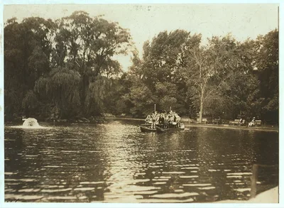 A Group of Children out for a Ride with Their Teachers on the Swan…, Massachusetts, 1909