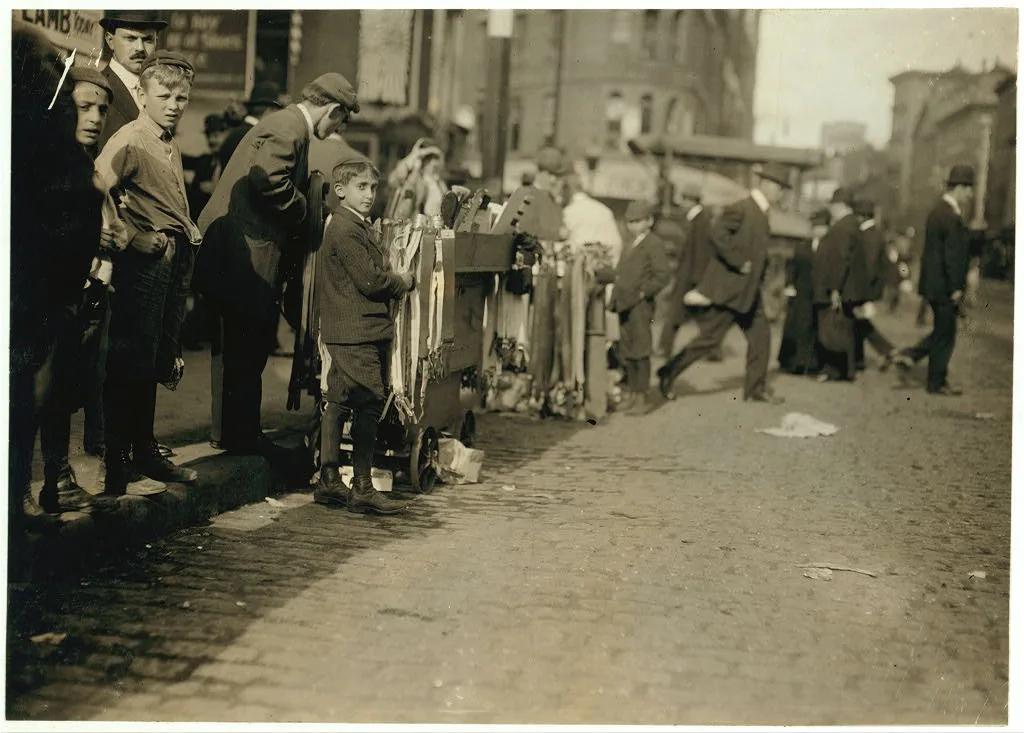Notion Peddlers.  Location: Boston, Massachusetts, 1909