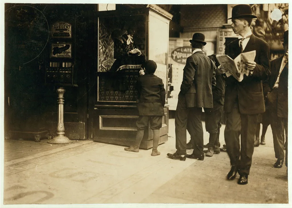 The Beginning of the Theatre Habit.  Location: Boston, Massachusetts, 1909
