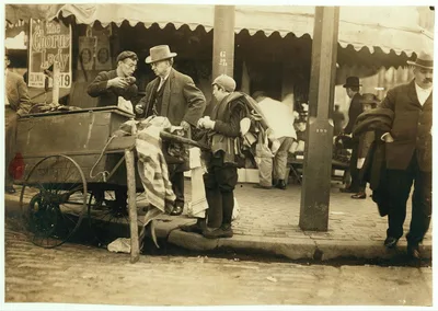 A Typical Errand Boy Minding Another Boy's Business. Boston 1915…, Massachusetts, 1909