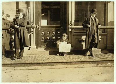 Early Education. Boy is 12 years old. Been selling for 3 years. Sells…, Connecticut, 1909