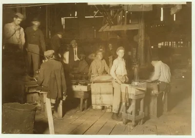 Cumberland Glass Works, Bridgeton, N.J. Location: Bridgeton, New…, New Jersey, 1909