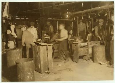 Day scene. Wheaton Glass Works, Millville, N.J. This is typical of…, New Jersey, 1909