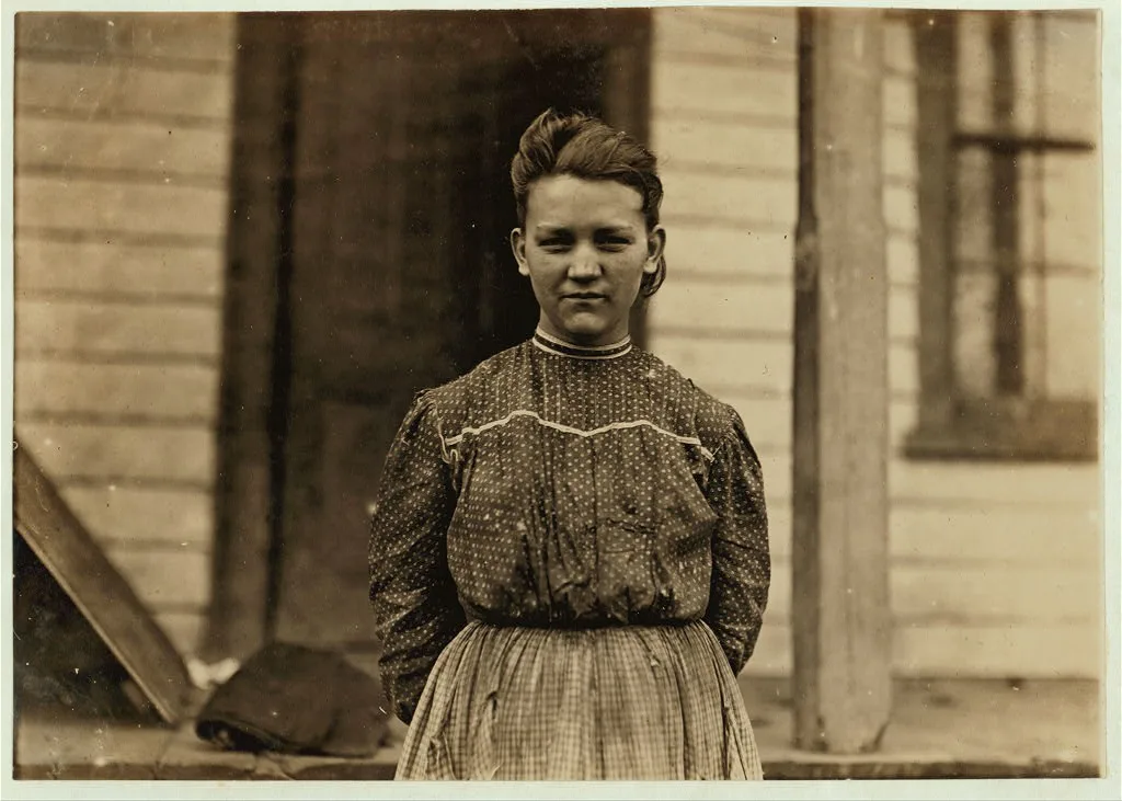 Minnie Love (see photo 327), Springstein Mills, Chester, S.C. Been in…, South Carolina, 1908