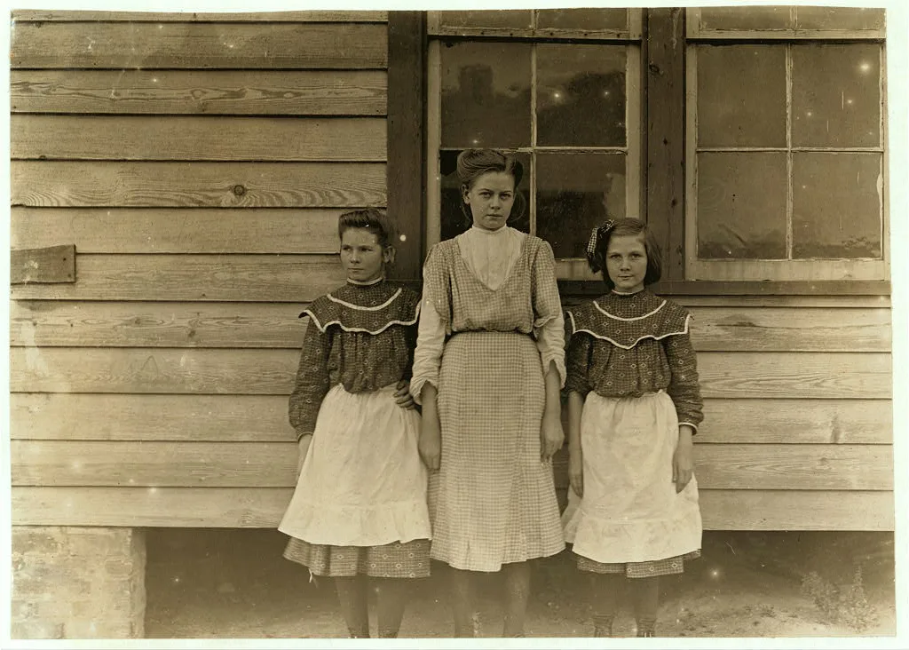 Springstein Mills, Chester, S.C. Maggie Wooten (Largest), creels on…, South Carolina, 1908