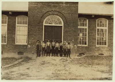 Melville Mfg. Co., Cherryville, N.C. Smallest chap said he had been…, North Carolina, 1908