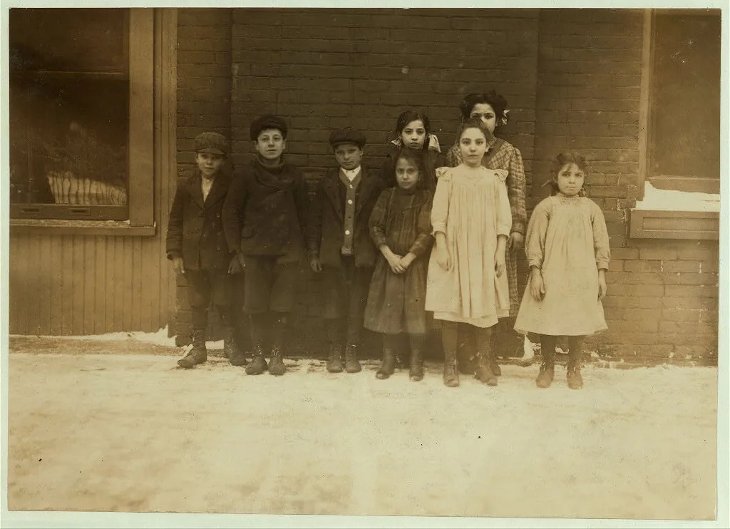 Boys and Girls form Canneries, School #3, Buffalo, N.Y. 1) Josephine…, New York (State), 1910