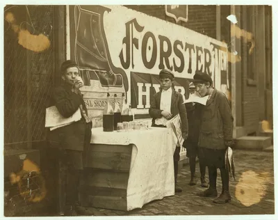 Where some of the newsboy's money goes.  Location: Wilmington,…, Delaware, 1910