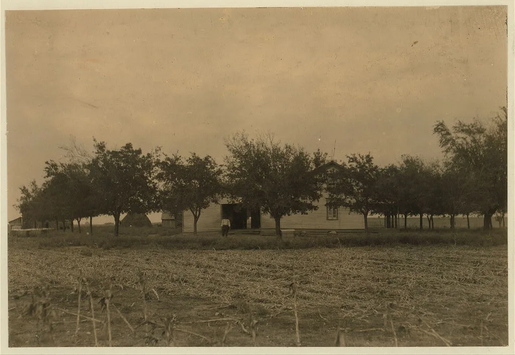 Girard farm, near West. A well-to-do French family. Farm well-kept. …, Texas, 1913