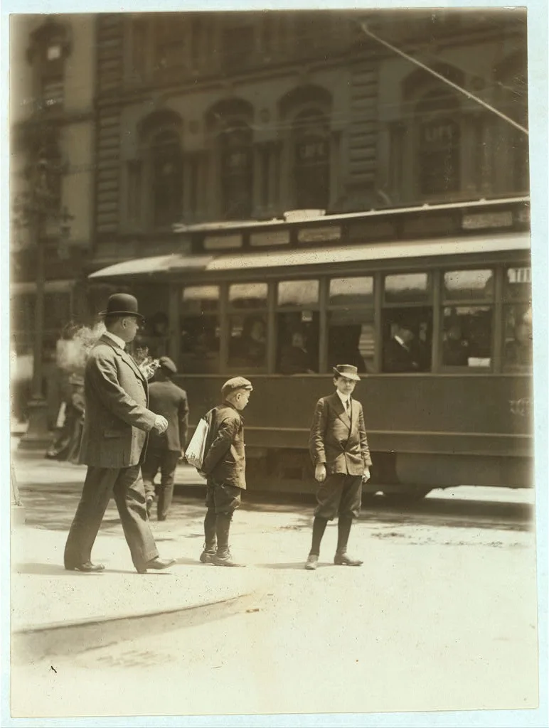Newsie.  Location: St. Louis, Missouri, 1910