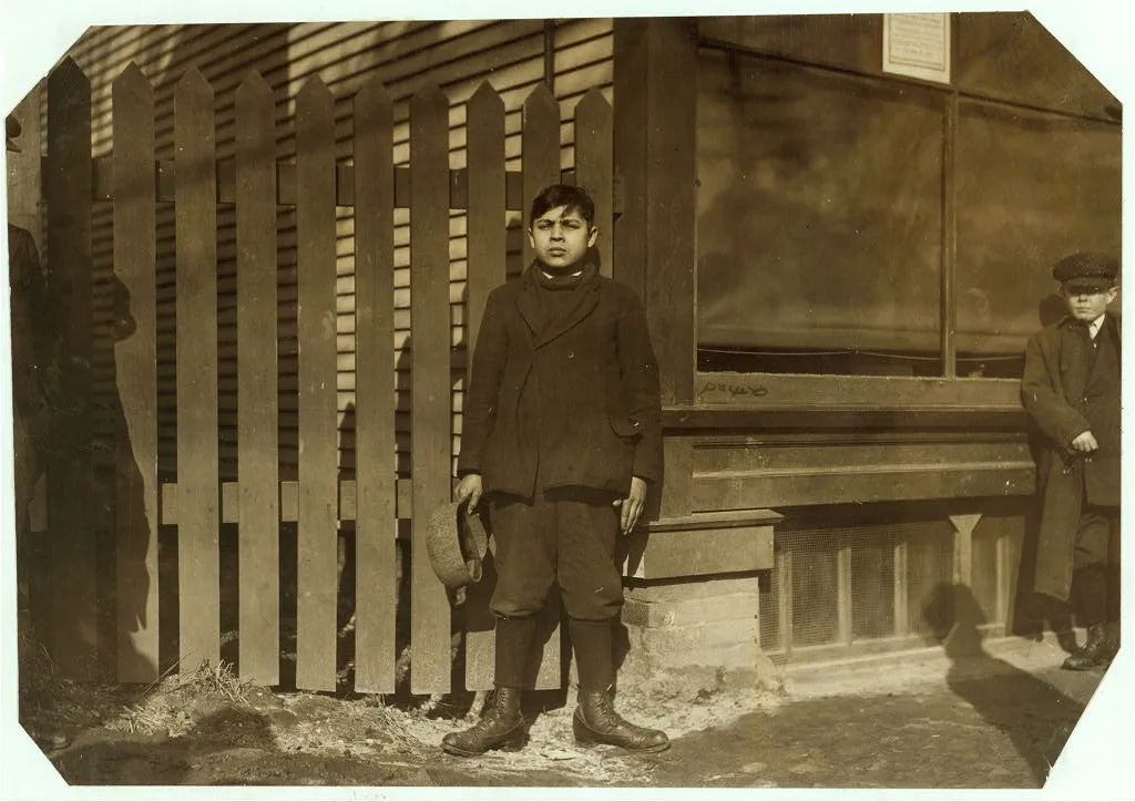 Mike Juriewier, 28 East St. Been working as Creel boy in #8 mill,…, Massachusetts, 1911
