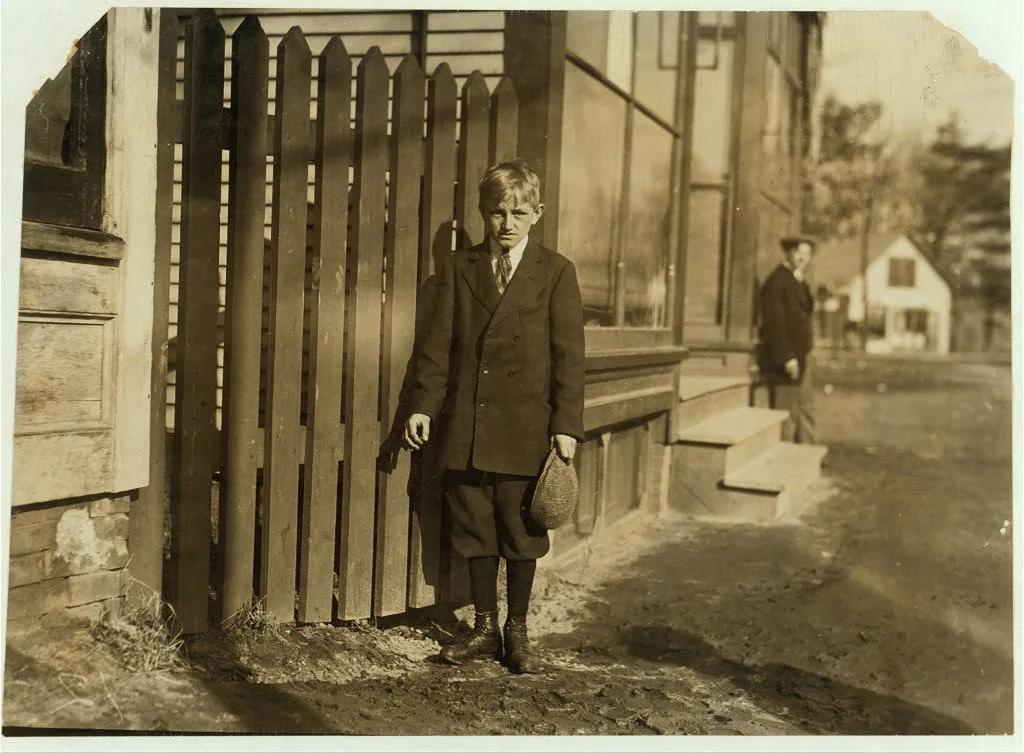 Louis Zabawa, 33 East St. Has been a band boy in #10 Mill, two years…, Massachusetts, 1911