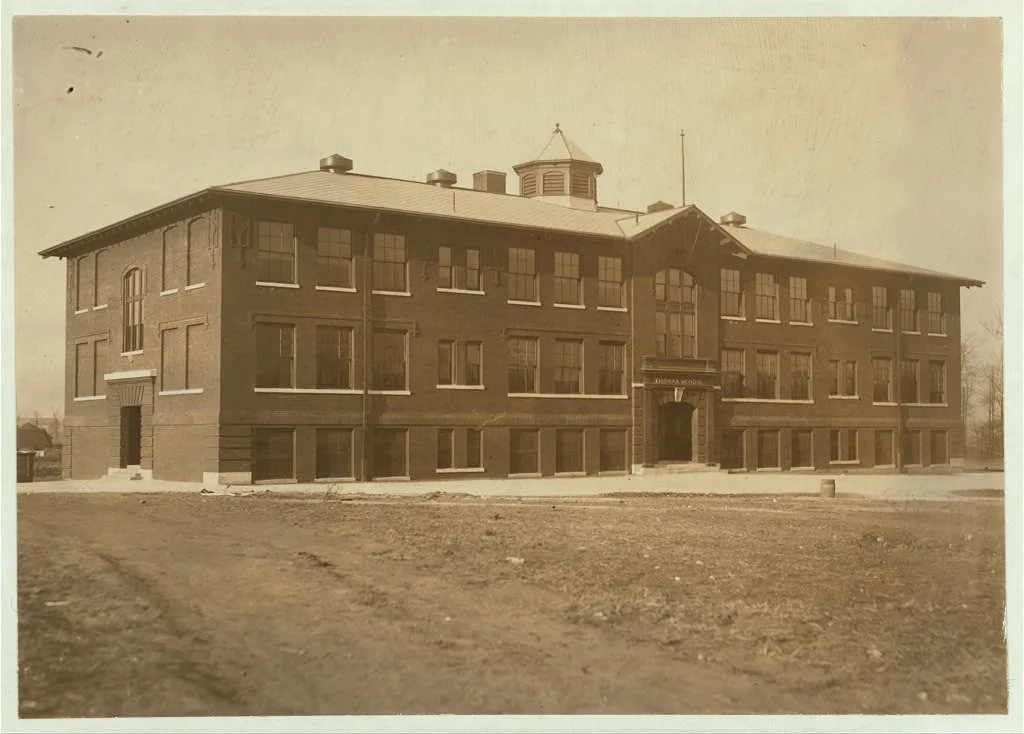 School for negro children, within a stone's throw of the Avondale…, Alabama, 1910