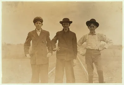 Types of adolescents. Boys working in Eureka Cotton Mills, Chester,…, South Carolina, 1908