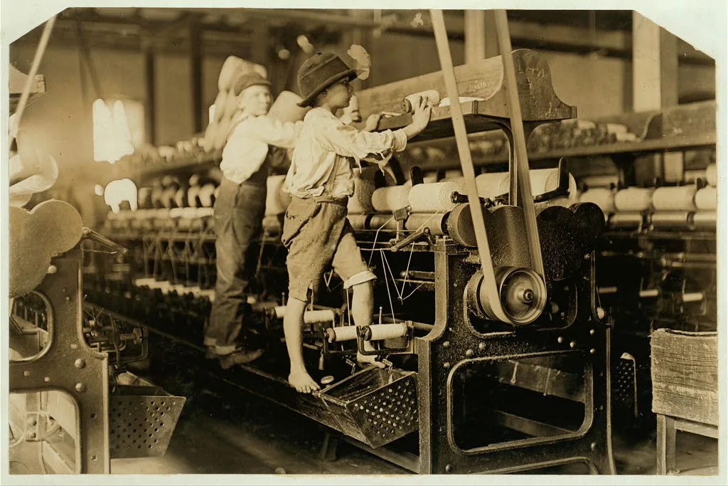 488 Macon, Ga. Lewis W. Hine 1-19-1909. Bibb Mill No. 1 Many…, Georgia