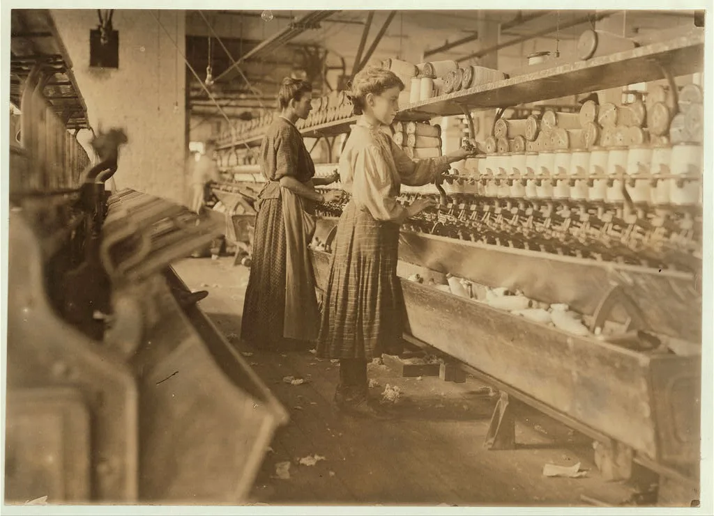 Globe Cotton Mill, Augusta, Ga. Woman was "with child." According to…, Georgia, 1909