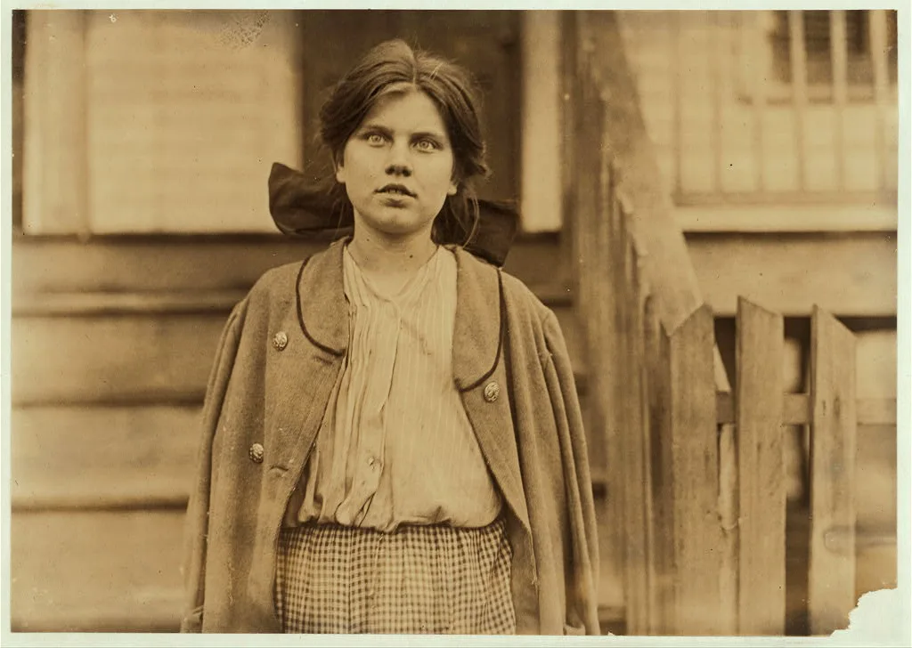 Eunice Hadwin spinner in King Mill, Augusta, Ga., earns 75 cents to…, Georgia, 1909