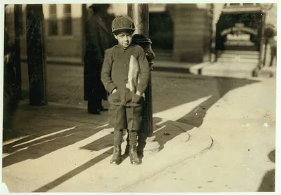 "Dunno how old I am." One of Beaumont's many little newsboys. …, Texas, 1913