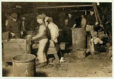 Day scene, Wheaton Glass Works. Location: Millville, New Jersey, 1909