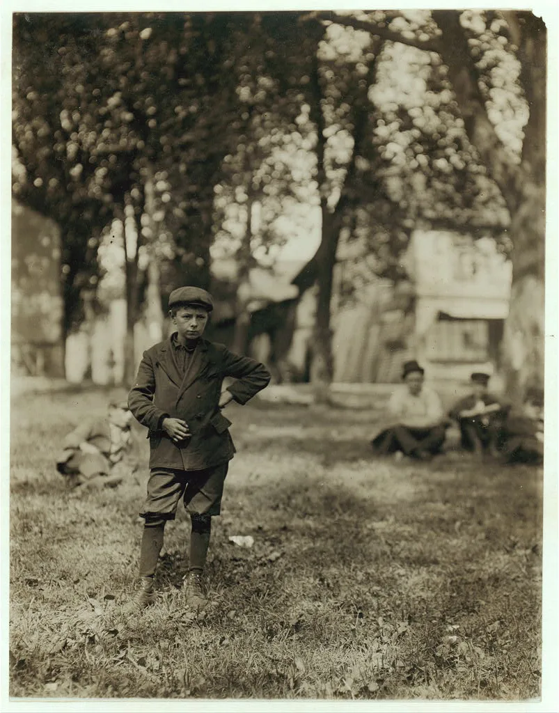 Albert Lavalle, 14 years old. Beginning work in American Woolen Co.,…, Vermont, 1910