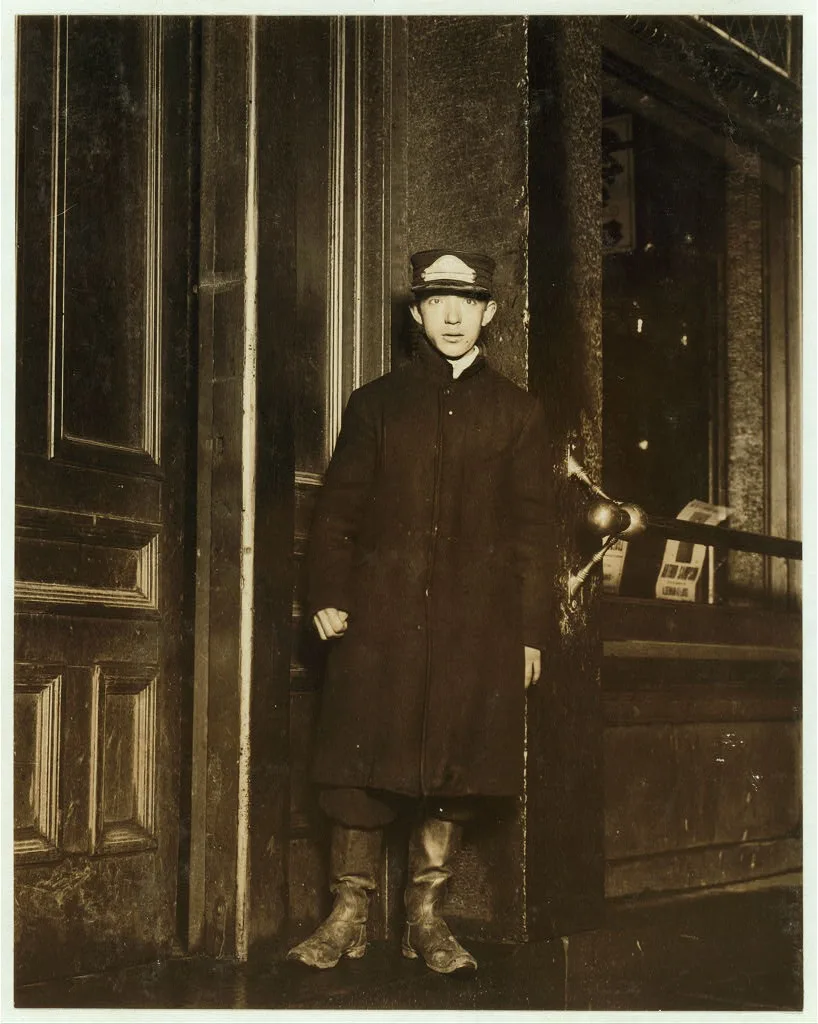 Night messenger--Samuel Puotilinck, 75 South 8th St. Location:…, Massachusetts, 1910