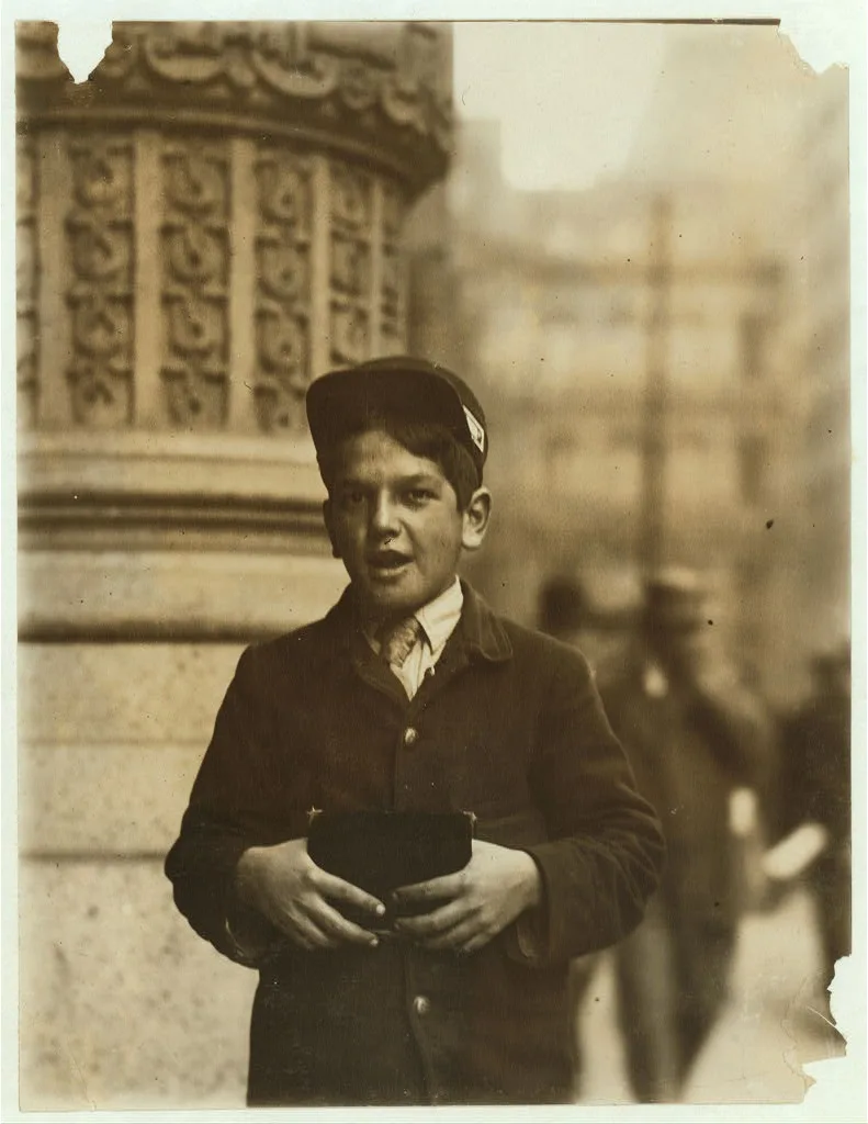 Day Messenger - Joseph Bleot. 3638 Washington St.  Location: Boston,…, Massachusetts, 1910