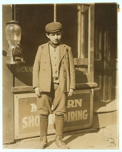 Cocoanut Shaver - Kibbe's Factory. Jacob Futterman, 16 years, 108…, Massachusetts, 1910