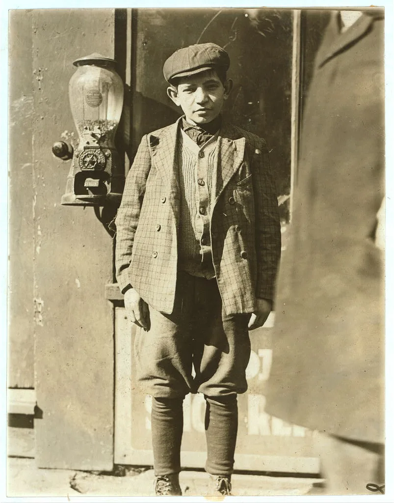 [Cocoanut Shaver - Kibbe's Factory. Jacob Futterman, 16 years, 108…, Massachusetts, 1910