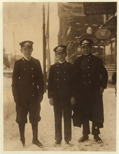 Small Western Union Messengers photo taken at 11 A.M. Location:…, New York (State), 1910