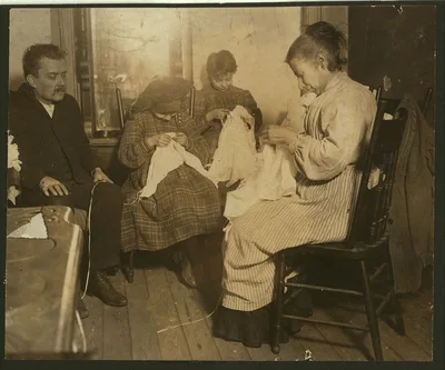 Garment workers. Upper East Side, N.Y.C. Location: New York, New York…, New York (State), 1910