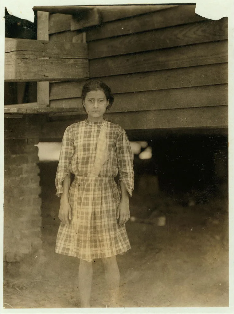 Abbie Belle Townsend. Been working 3 months in a spinning room, Saxon…, South Carolina, 1912