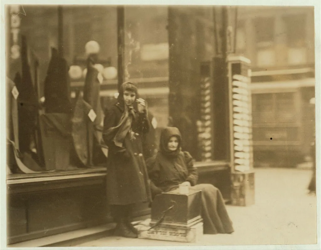 Beggar girl who sings and begs downtown day and night. May 7th, 1910.…, Missouri