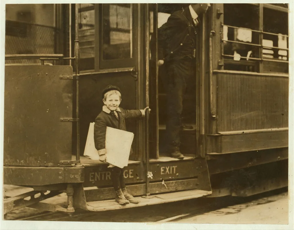 Francis Lance, 5 years old, 41 inches high. Sells regularly on Grand…, Missouri, 1910