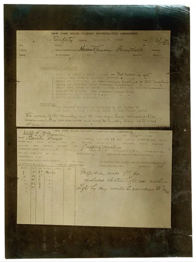 Reproduction New York State Factory Investigating Commission cannery…, 1913