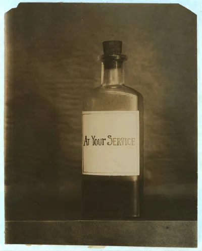 The medicine bottle, 1912