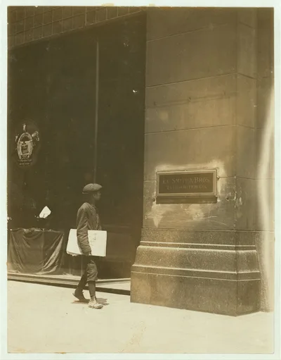 A young messenger.  Location: St. Louis, Missouri, 1910