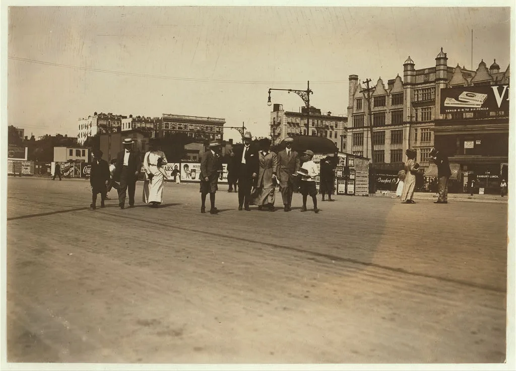 Gum Vendors. Base Ball Park.  Location: New York, New York (State), 1910