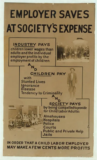 Exhibit panel, 1913