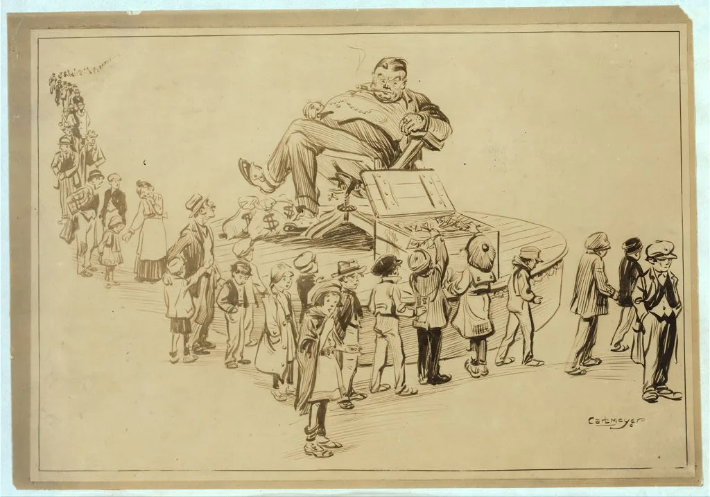 Cartoon, 1913