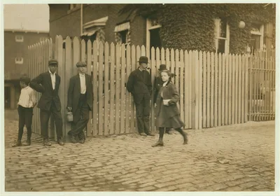 [These subjects went to work at 6:45 A.M. and many of them came out…, Massachusetts, 1911