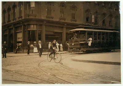 Young messenger in New Bedford.  Location: New Bedford, Massachusetts, 1911