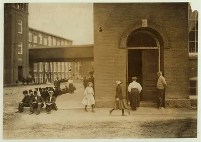 Young workers in Berkshire Mills. Location: Adams, Massachusetts, 1911