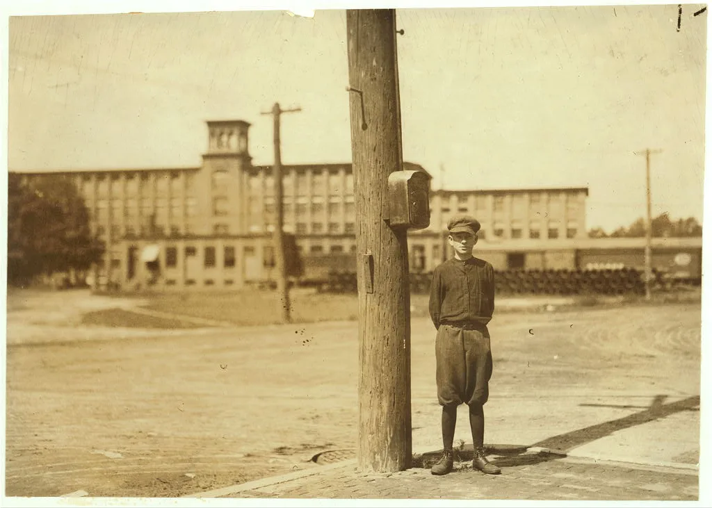 Clarence Noel, 138 Main St., Indian Orchard. Doffer in Hodges Fibre…, Massachusetts, 1911
