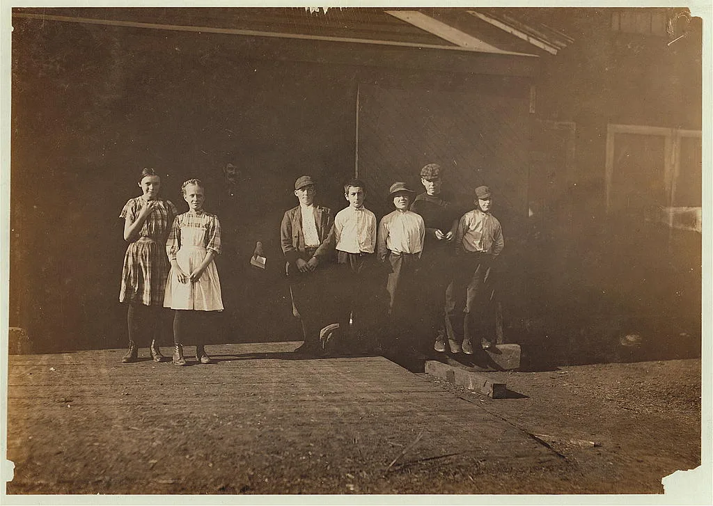 Group of workers in a canning factory.  Location: Eastport, Maine, 1911