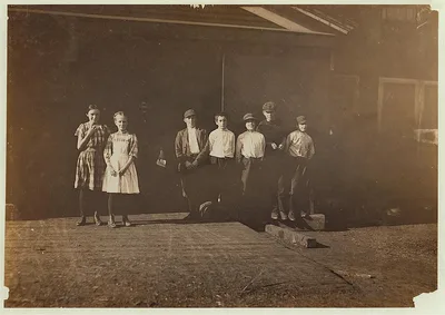 Group of workers in a canning factory.  Location: Eastport, Maine, 1911
