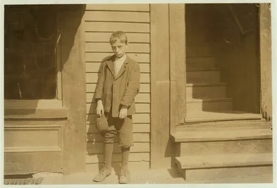 Guiseppe Zapell [?], 102 Common Street, regular job as a doffer on…, Massachusetts, 1911