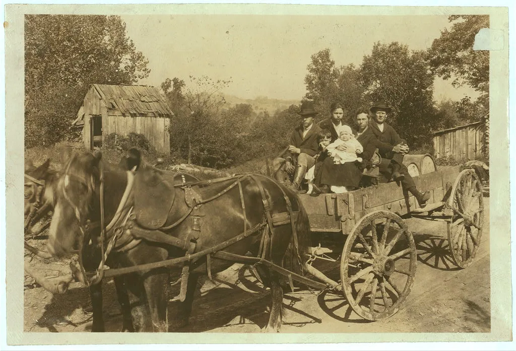 Going to the 4 H Fair at Charleston.  Location: Charleston…, West Virginia, 1921