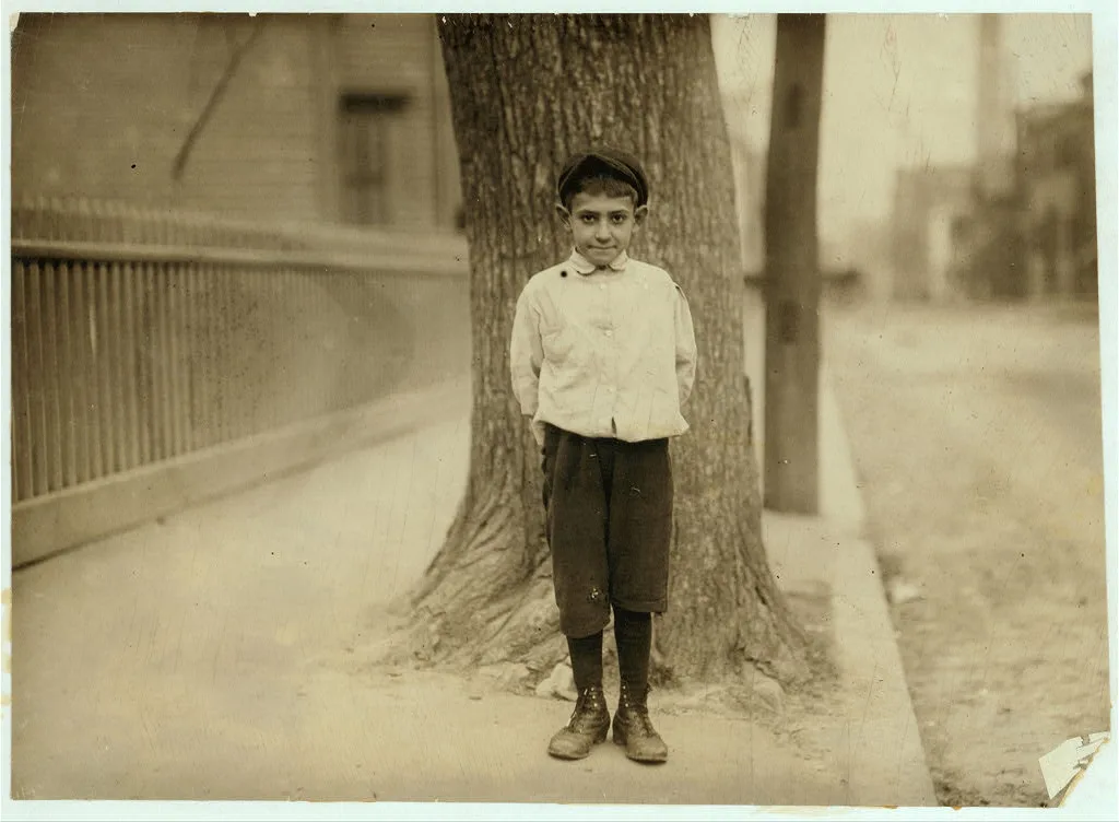 Dominic M. Giouchino, 8 years old, newsie, Providence, R.I. (For…, Rhode Island, 1912